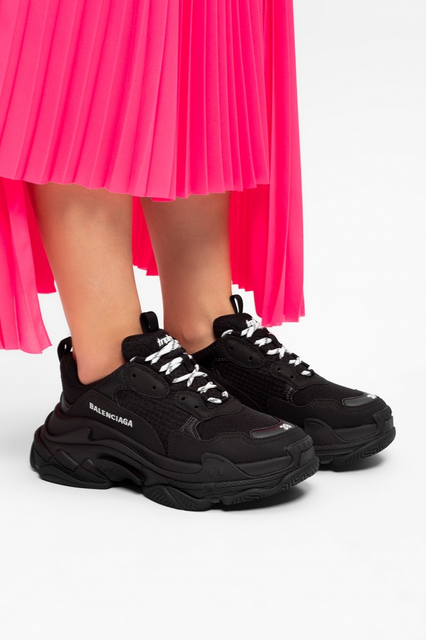 rhinestone leather sandals Pink Black Triple S sneakers Balenciaga SchaferandweinerShops Colombia